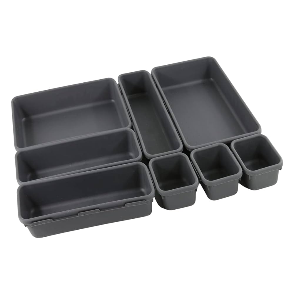 Amazon｜MaT store 引き出し仕切り 収納トレイ 文房具 小物 収納